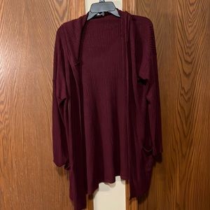American eagle long hooded shirt